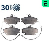 Optimal BP-09870 Bremsbelagsatz FüR Scheibenbremse Bremsbelagsatz
