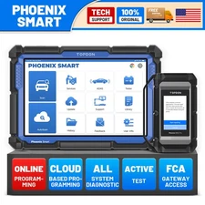 TOPDON Phoenix Smart Bi-Directional Diagnostic Scanner J2534 ECU Programming