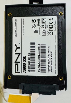 PNY CS900 250GB 3D NAND SATA III Internal Solid State Drive