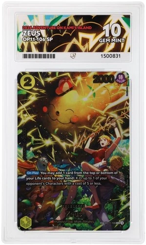 Zeus (OP11-106) OP11-106 ACE graded card