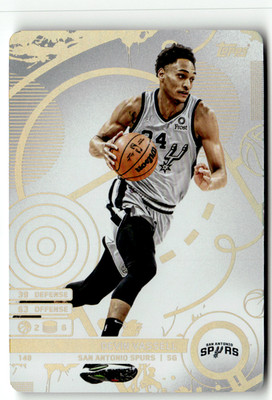 2025-26 Topps Match Attax NBA No. 148 Devin Vassell White