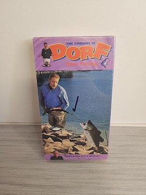 Tim Conway is Dorf Goes Fishing (VHS, 1998) COMEDY New Sealed