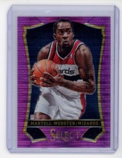 2013-14 Panini Select Purple Prizm /99 Martell Webster #129