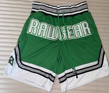 Rawgear Shorts Basketball Elastic Waist Drawstring Raw Gear Men’s Size Medium