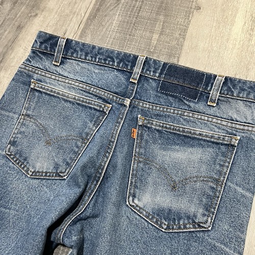 VTG Levi's 517 Faded Bootcut 90s Cowboy Denim Whisker Fade Western Biker Jeans by Levi's, $63.99 - Photo 4