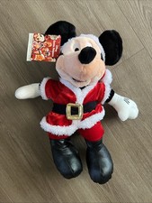 Disney Store Exclusive Santa Helpers Mickey Mouse 15  Plush To With Tags