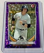 2014 Bowman Draft Purple Ice /99 Casey Soltis #DP110