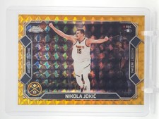 NIKOLA JOKIC 2025-26 TOPPS CHROME MOMENT IN TIME GOLD GEOMETRIC /50 #MT-9 Q2123