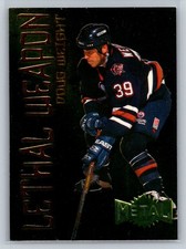 1997-98 Fleer Metal Leathal Weapon Doug Weight Edmonton Oilers #20