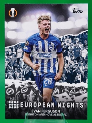 2023-24 Topps UEFA Competitions - European Nights - Evan Ferguson #EN-8