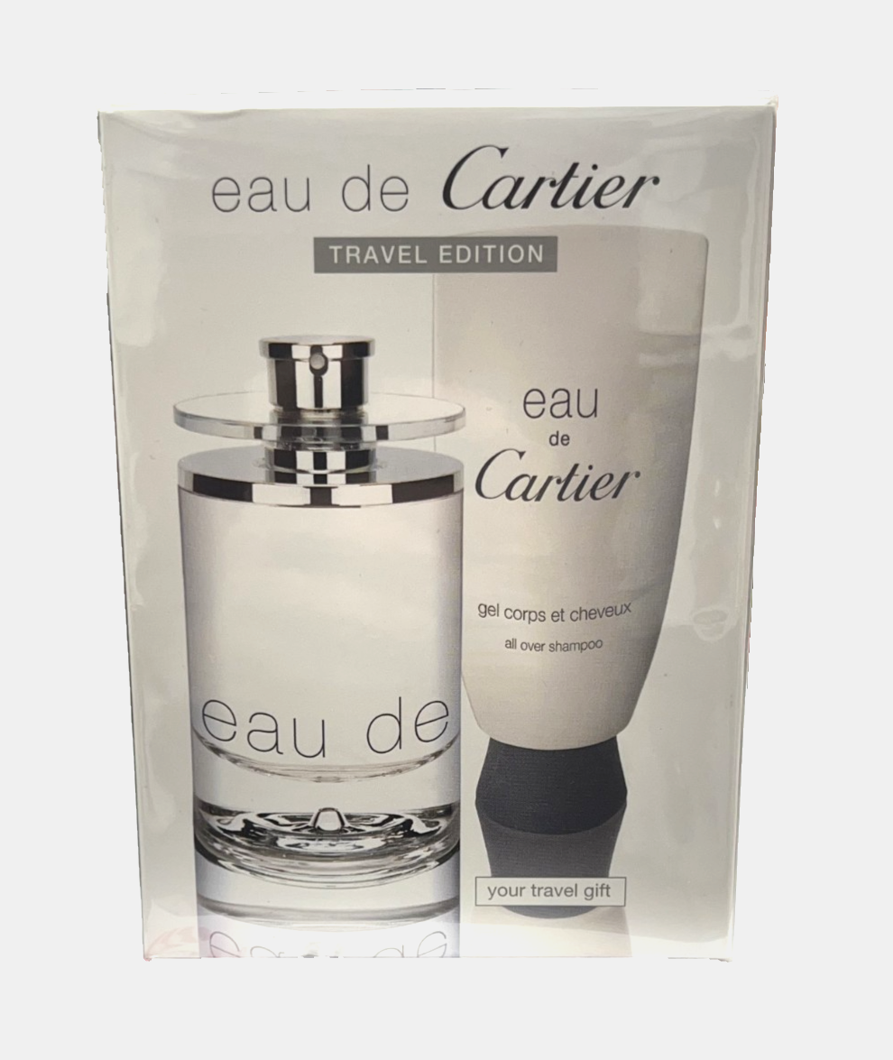 Cartier Unisex Eau De Cartier 2pc 3.3oz EDT, 3.3oz All Over