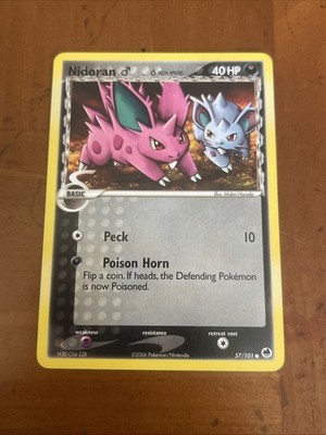 Nidoran M (Delta Species) 57/101 Dragon Frontiers MP