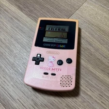 Hello Kitty Nintendo Game Boy Color Limited Edition Console Only Test Completed