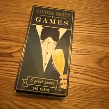 Dinner Party Games, 6 Great Party Games, 240 Turns, Him That Tune, Who Am I? New