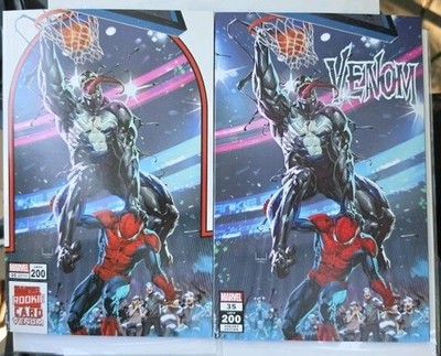 Venom 35 200 Marvel Kael Ngu Basketball Trade And Rookie Card Set