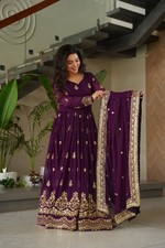 Indian Bollywood Trendy Designer Kameez Pakistani Dress Party Long Gown Salwar
