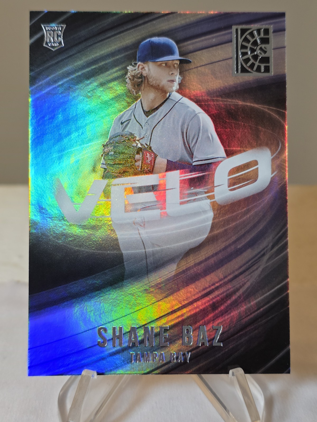 2022 Panini Capstone Shane Baz Velo Insert Rookie Card #V-4