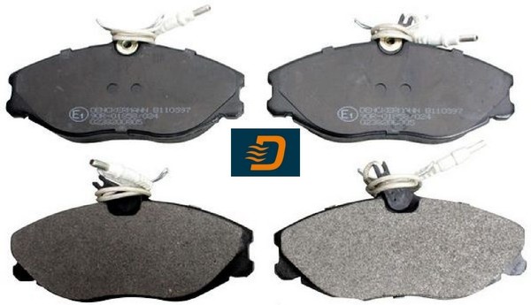 Denckermann B110597 Bremsbelagsatz FüR Scheibenbremse Bremsbelagsatz-image