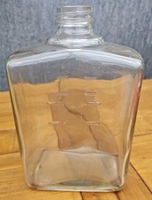 VINTAGE ANTIQUE UGB LARGE GLASS BOTTLE - DECORATIVE HOME DECOR
