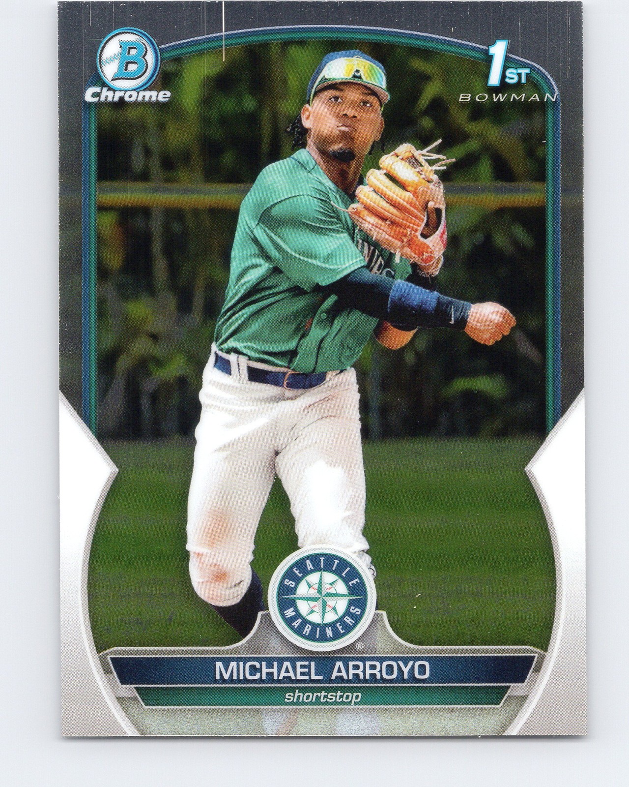 2023 Bowman #BCP-63 Michael Arroyo Chrome Prospects Seattle Mariners