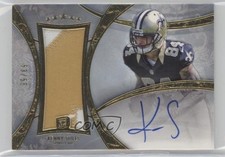 2013 Topps Five Star Rookie Gold 53/55 Kenny Stills #134 Jumbo Patch Auto 4g8
