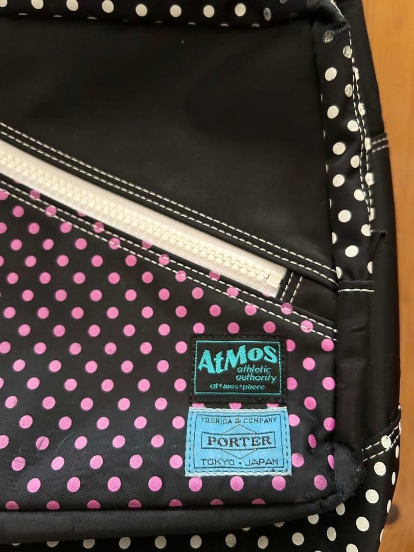 PORTER×ATOMOS Dot Pattern Backpack 30cm Large Use… - image 2