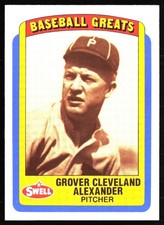 1990 Swell Baseball Greats #30 Grover Cleveland Alexander