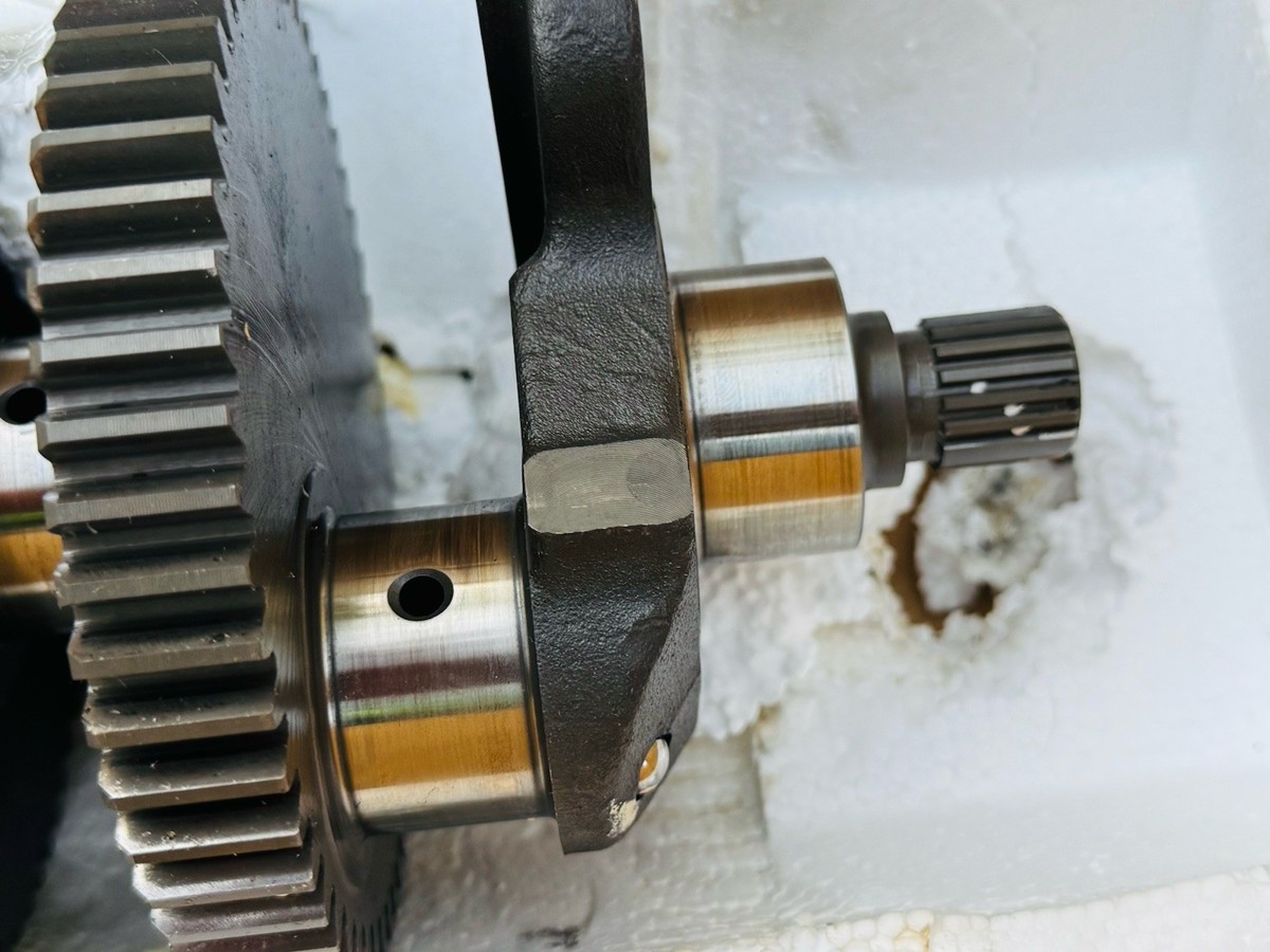 GENUINE OEM 06-11 KAWASAKI NINJA 14000 ZX14 CRANKSHAFT CRANK SHAFT