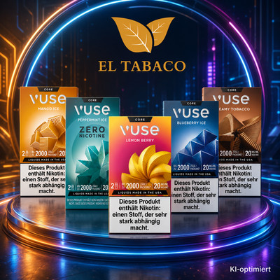 Vuse Pods Vape E-Zigarette wie Elfbar Veev blu Tabak e-shisha 1 Packung x 2 Pods