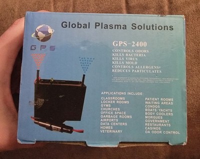 Global Plasma Solutions air purifier GPS-2400