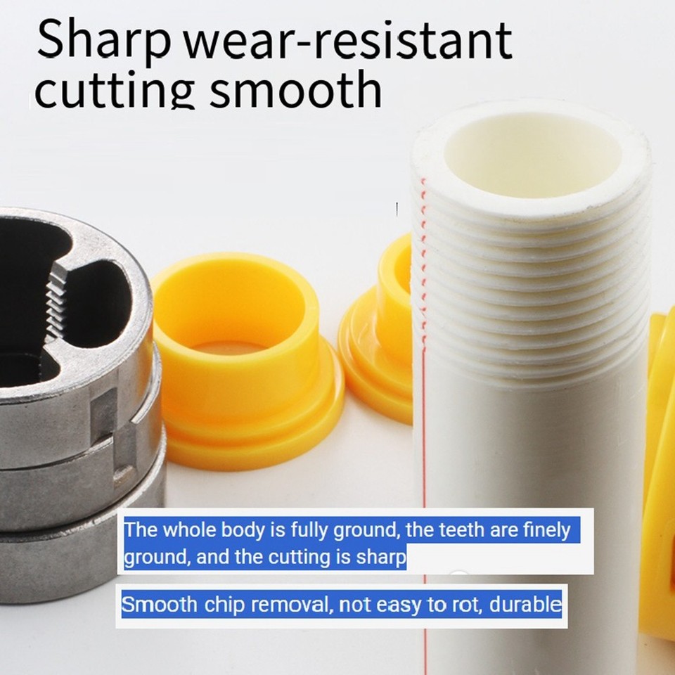 Ppr Thread Making Tool Electric Drill to Water Pipe Threader Plastic ...