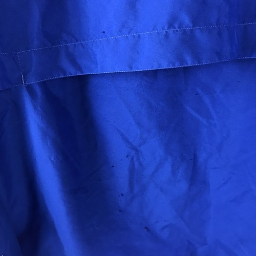 Mizuno Mens Size L Blue Athleisure 1/4 Zip Pullover nylon Western Baseball Vtg - Picture 6 of 6