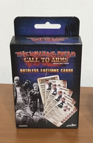 The Walking Dead Call to Arms Cards Ruthless Faction Lawful Factions Equipment - Picture 2 of 10