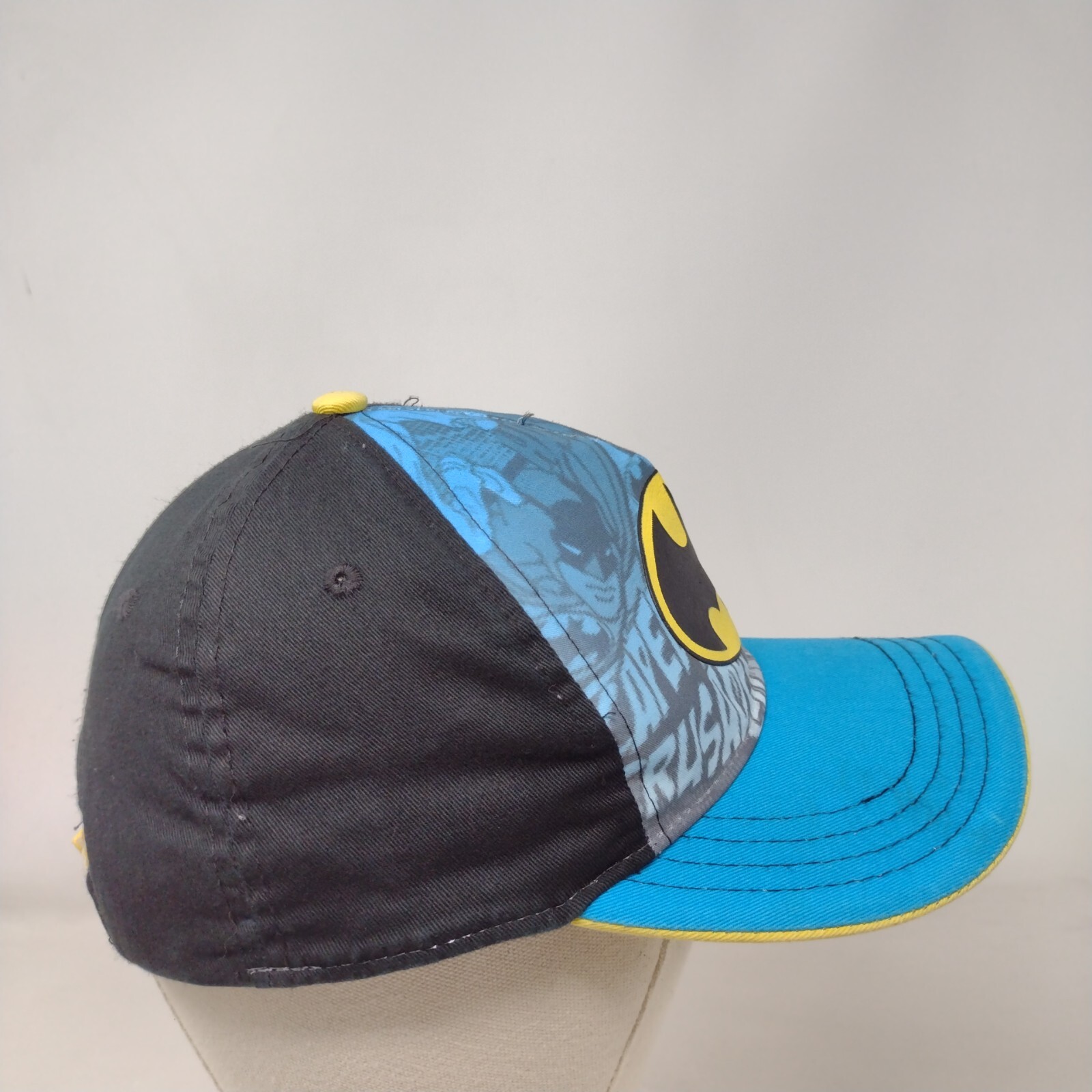 Batman Strapback Hat Multi One Size Adjustable DC… - image 4