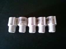 1/2 " inch PVC sched 40 Adapter LOT of 5 Slip to Male Thread Made in USA!