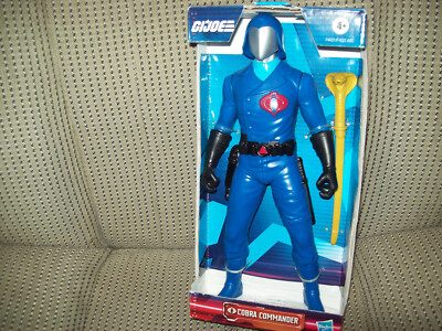 Cobra Commander, GI Joe 9'' Hasbro Action Figure with Cobra Staff  in package