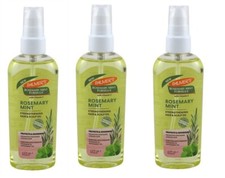 BL Palmers Rosemary Mint Hair  Scalp Oil Strengthening 3.3oz each Three Pack 