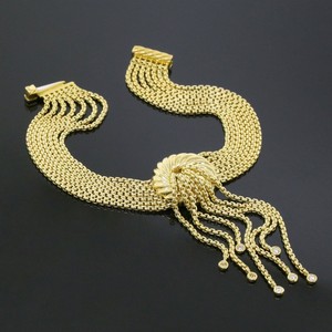 Vintage David Yurman Jewelry 18k Gold Diamond Multi Box Chain Tassel Bracelet Ebay ebay