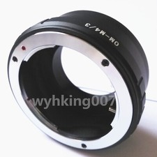 Olympus OM Lens to MFT M4/3 Micro 4/3 m43 E-PL7 GH4 G7 GX7 EP2 GF5 E-PM1 Adapter