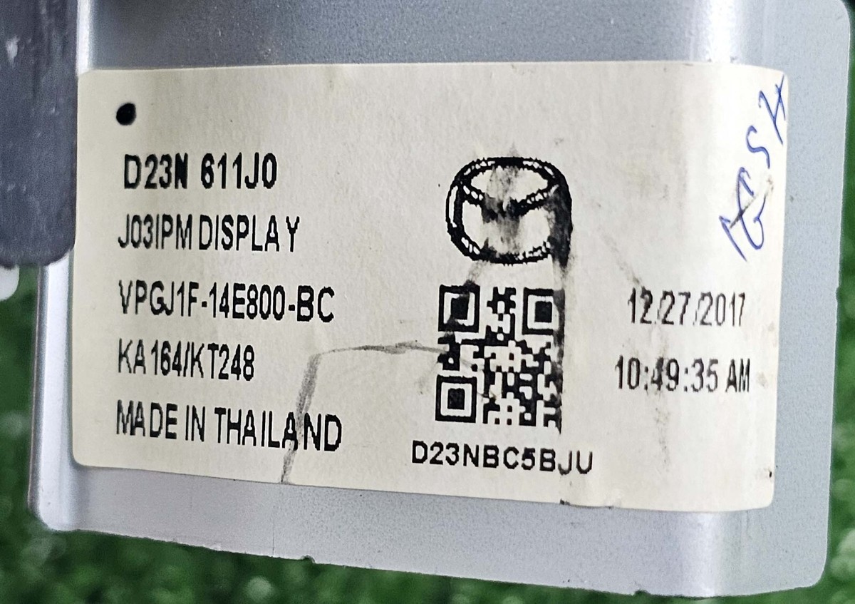 D23N611J0 Mazda CX-3 2018-2020 GPS Navigation Display Touch Screen