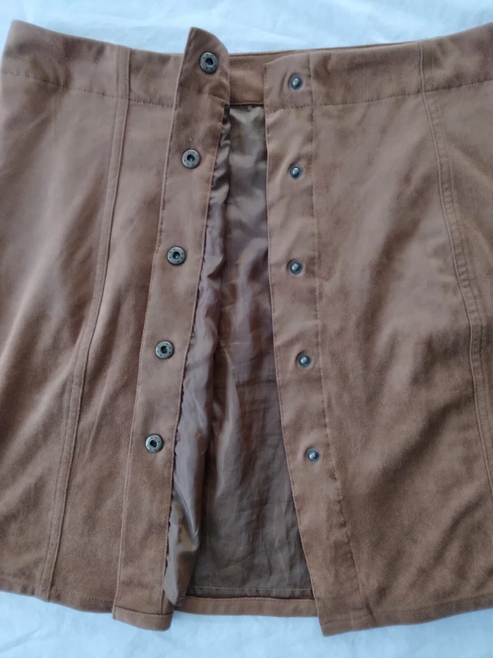 Xhiliaration искусственной кожи юбка спереди защелки женщин размер большой  - Изображение 3 из 4