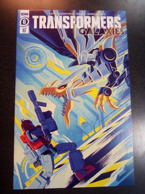 Transformers Galaxies #6 1:10 Caltsoudas Variant IDW Comic Book NM First Print