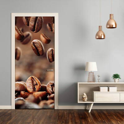 3D Home Art Door Wall Self Adhesive Removable Sticker Decal Food Coffee beans