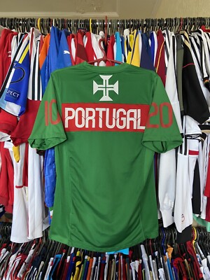 PORTUGAL 2010 2011 PRE MATCH TRAINING SHIRT JERSEY NIKE 377357-302