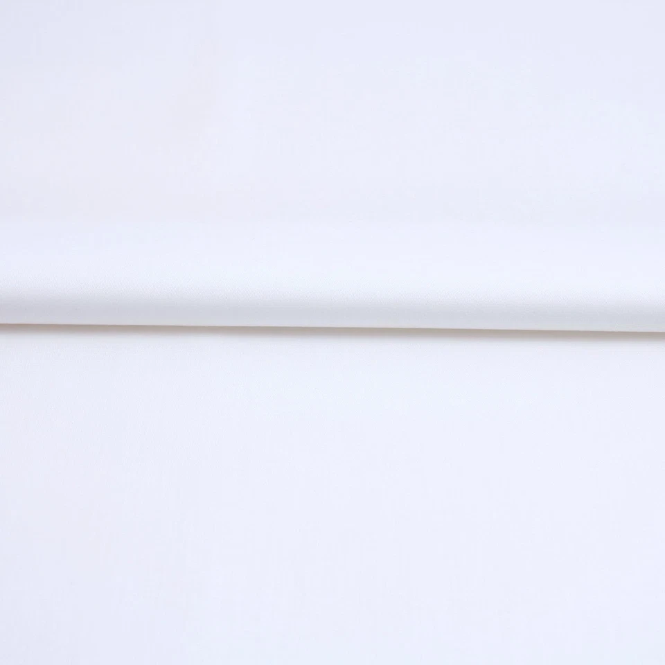 Stoff Meterware Uni Weiß Baumwolle Dekostoff Bekleidungsstoff Baumwollstoff Deko - Bild 2 von 3