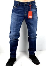 Diesel $250 Men's D-Fining Mid Waist Tapered Leg Jeans - RC006