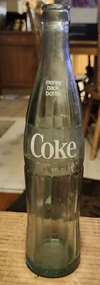 Vintage 1980 Coca-Cola 16oz Glass Soda Bottle Jackson, Tennessee