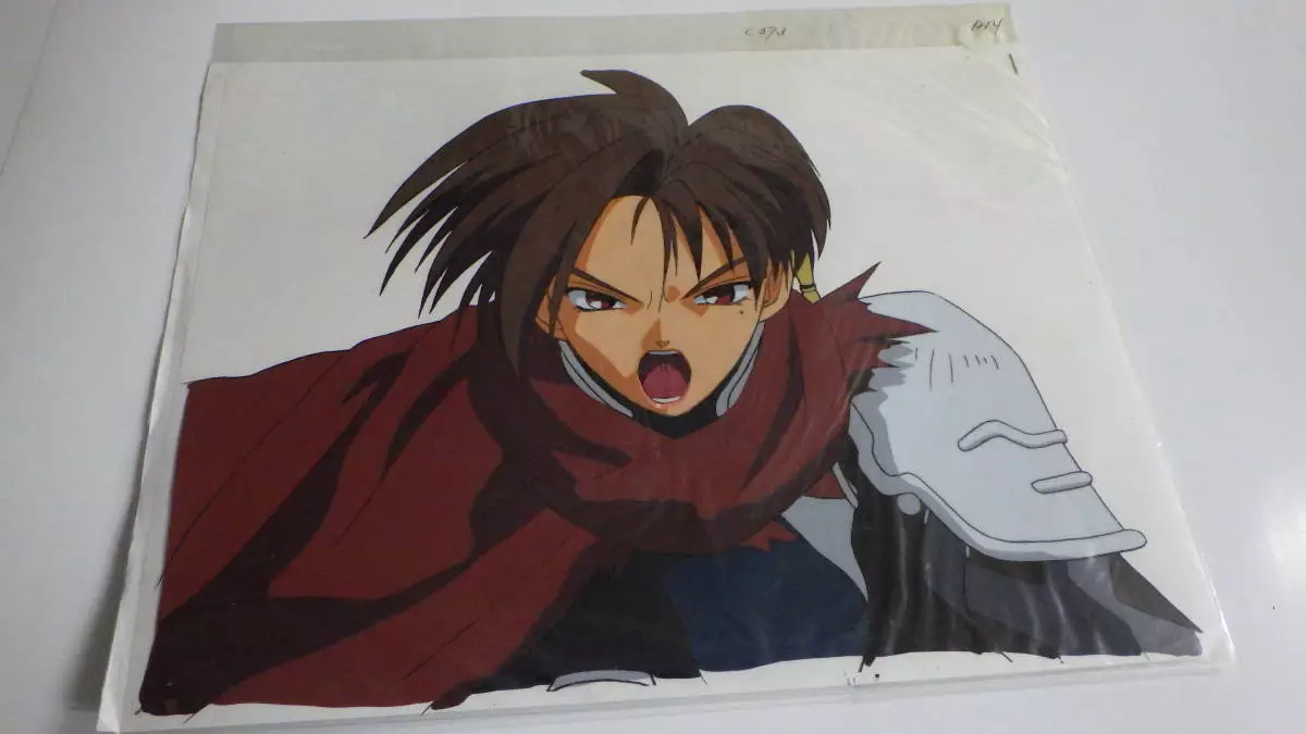 Zeiram Iria Bounty Hunter Animation Cel Manga Art from Japan Anime Used