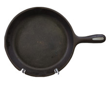 Unmarked WAGNER WARE NO. 8 CAST IRON 10 1/2 Inch CHICKEN FRYER MADE IN USA!