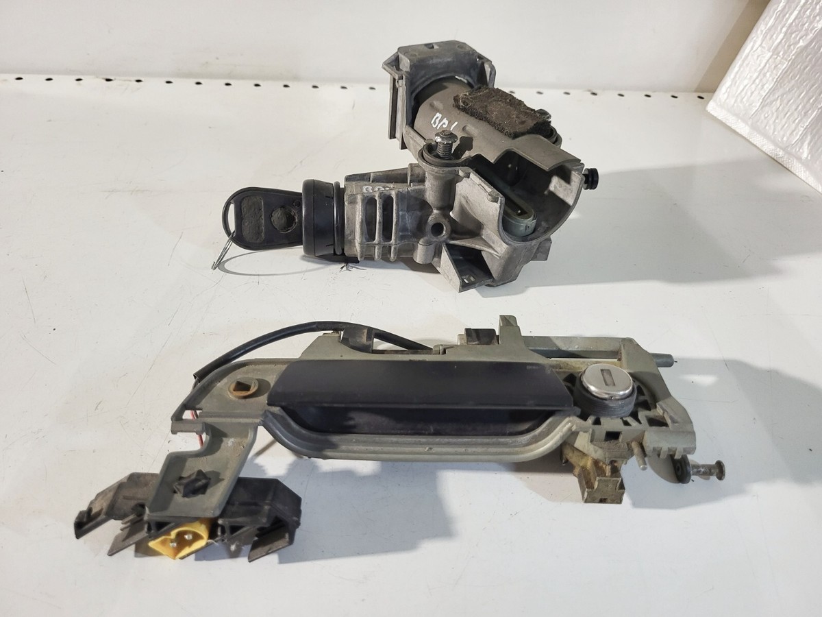 BMW E36 Door handle and steering lock set 51218199915 32321093265